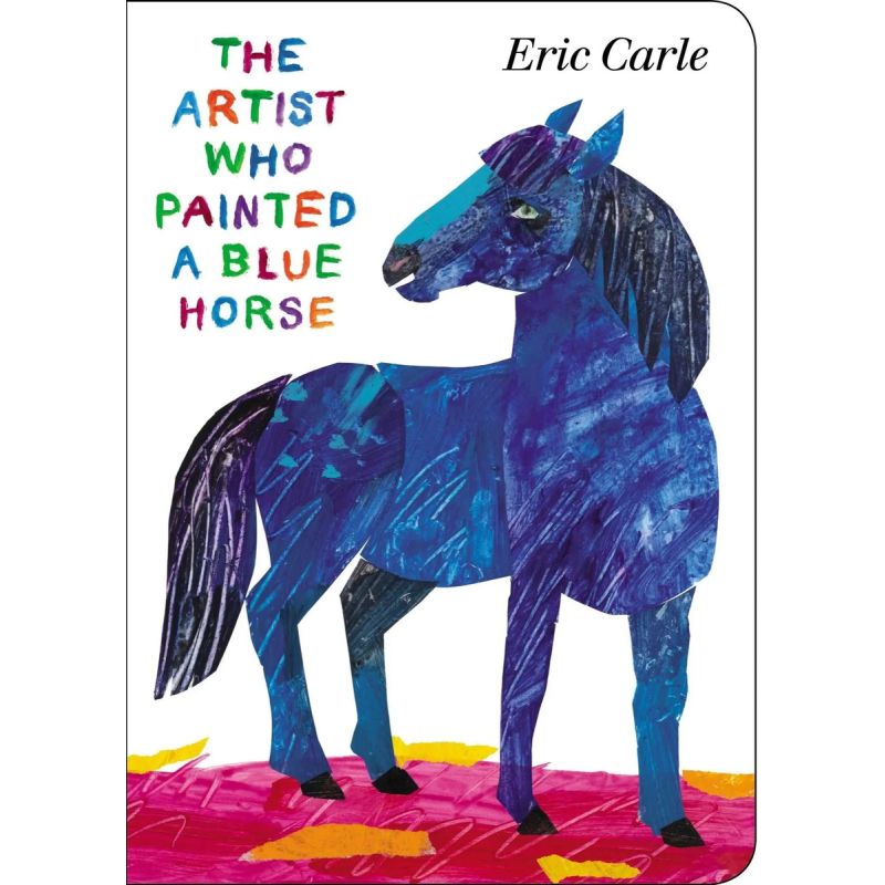 ARTIST WHO PAINTED A BLUE HORSE, THE - BOARD BOOK (Nuevo)