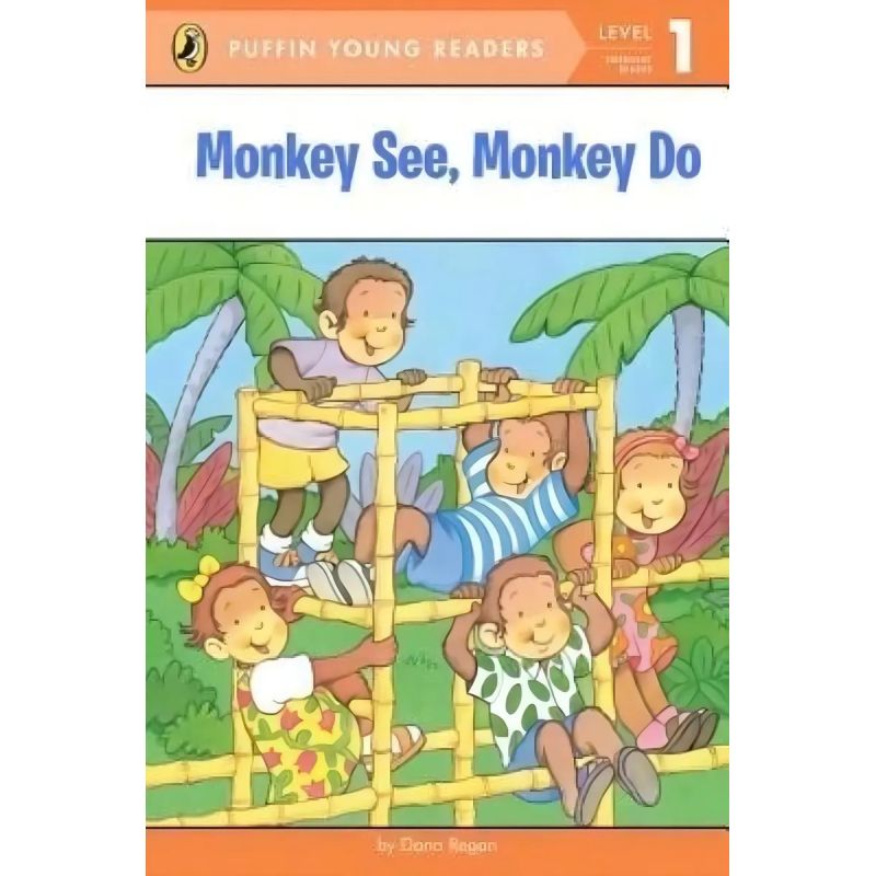 MONKEY SEE, MONKEY DO - LEVEL 1 - PUFFIN YOUNG READERS (Nuevo)