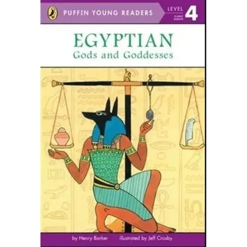 EGYPTIAN GODS AND GODDESSES - LEVEL 4 - PUFFIN YOUNG READERS (Nuevo)