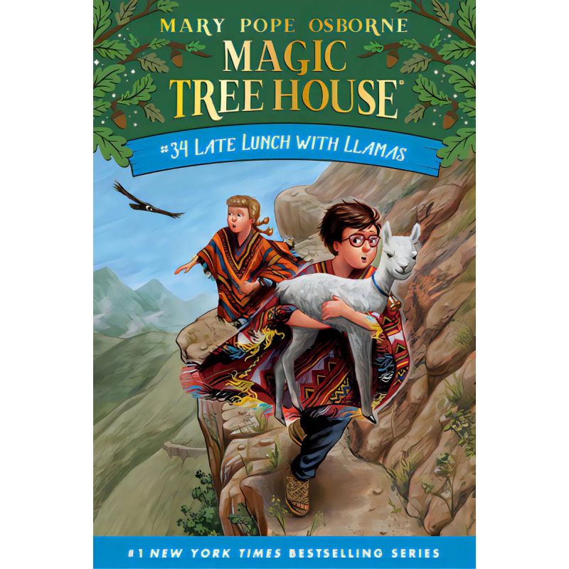 LATE LUNCH WITH LLAMAS - MAGIC TREE HOUSE 34 (Nuevo)