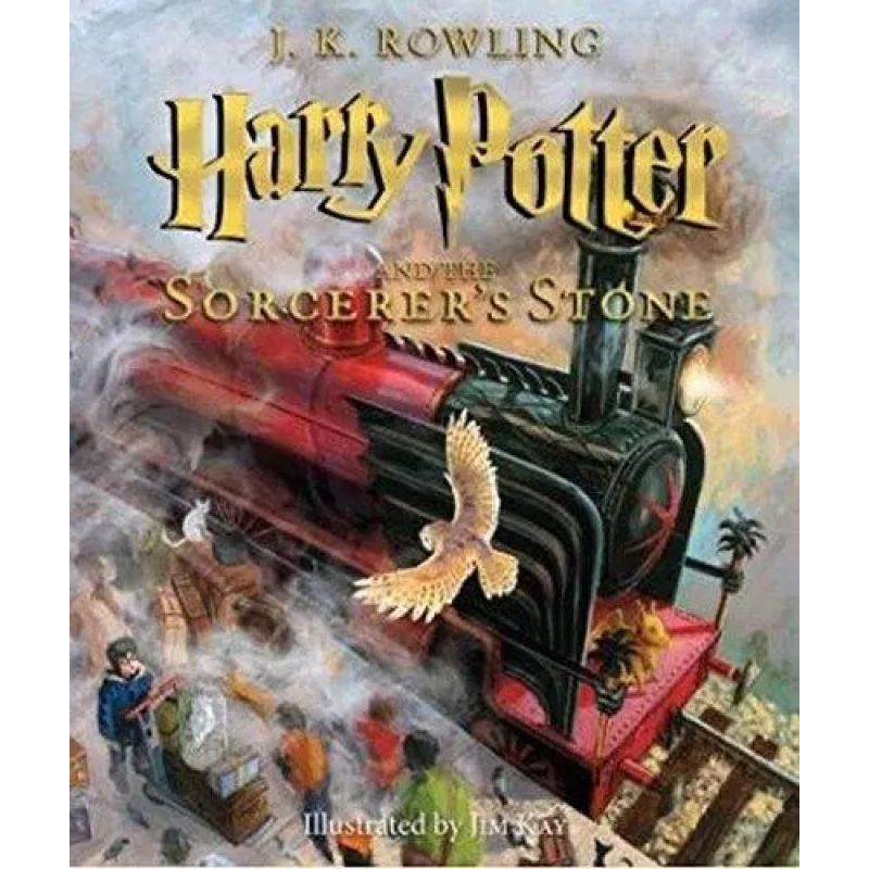HARRY POTTER AND THE SORCERER'S STONE - THE ILLUSTRATED EDITION (Nuevo)