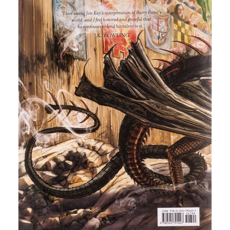 HARRY POTTER IV - AND THE GOBLET OF FIRE - ILLUSTRATED EDITION (HB) (Nuevo) - Miniatura 2