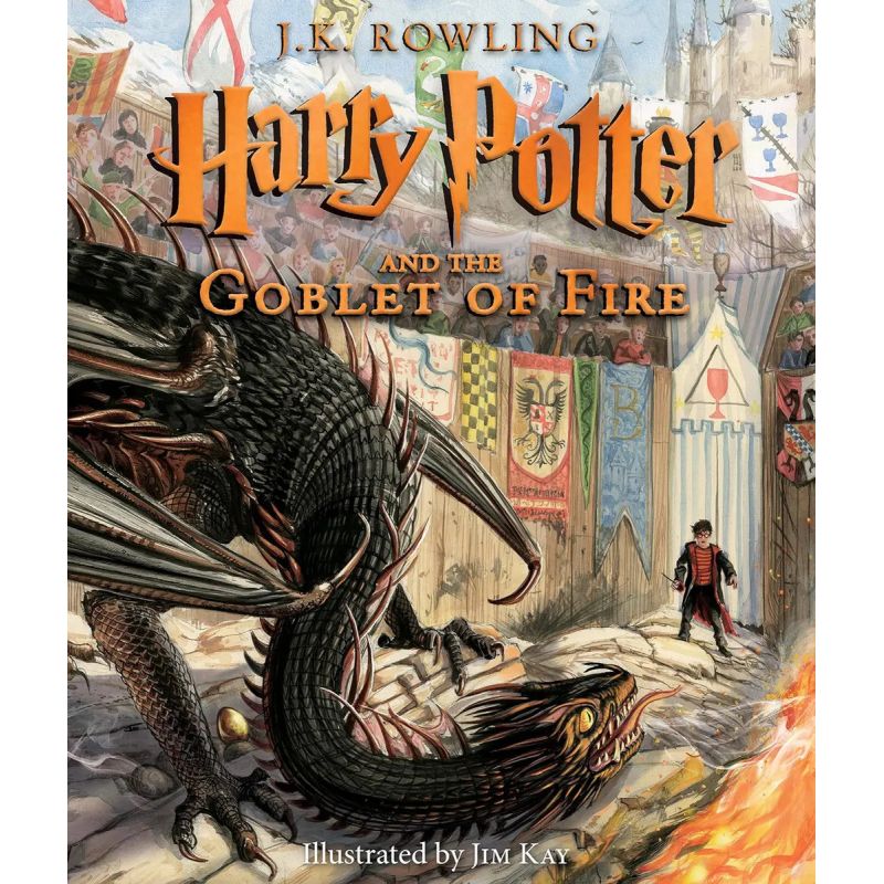 HARRY POTTER IV - AND THE GOBLET OF FIRE - ILLUSTRATED EDITION (HB) (Nuevo)