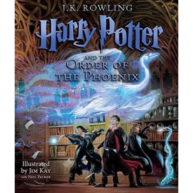 HARRY POTTER V - AND THE ORDER OF THE PHOENIX ILLUSTRATED EDITION - HB (Nuevo)