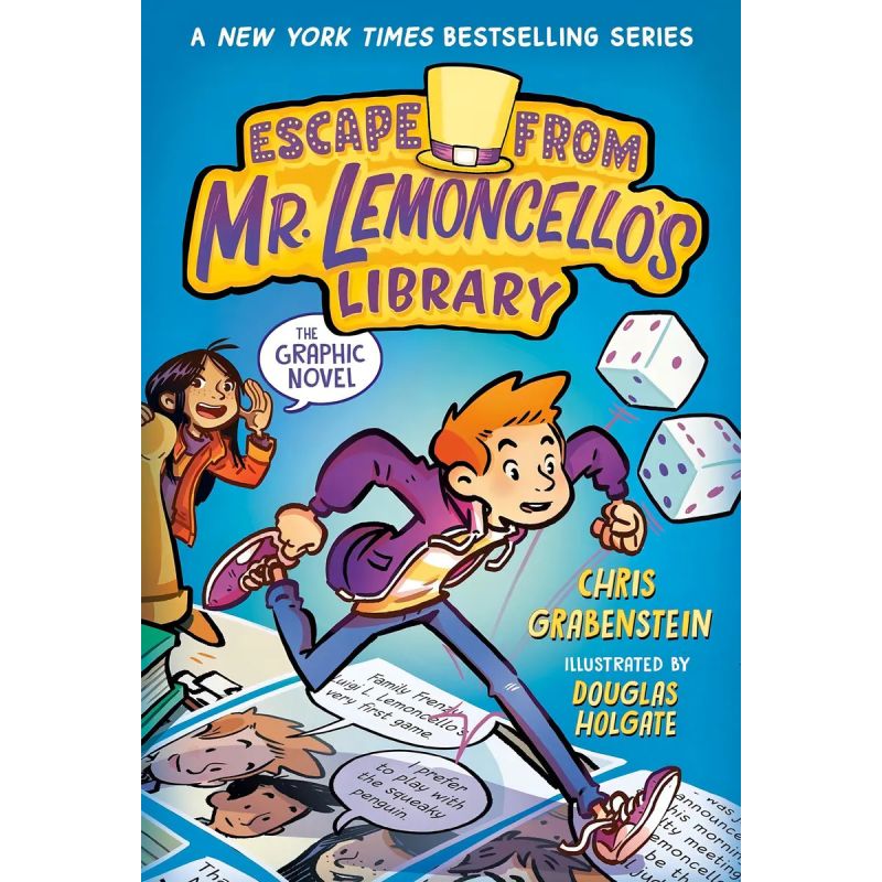ESCAPE FROM MR. LEMONCELLO'S LIBRARY - THE GRAPHIC NOVEL (Nuevo)