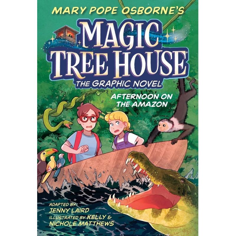 AFTERNOON ON THE AMAZON - MAGIC TREE HOUSE GRAPHIC NOVEL 6 (Nuevo)
