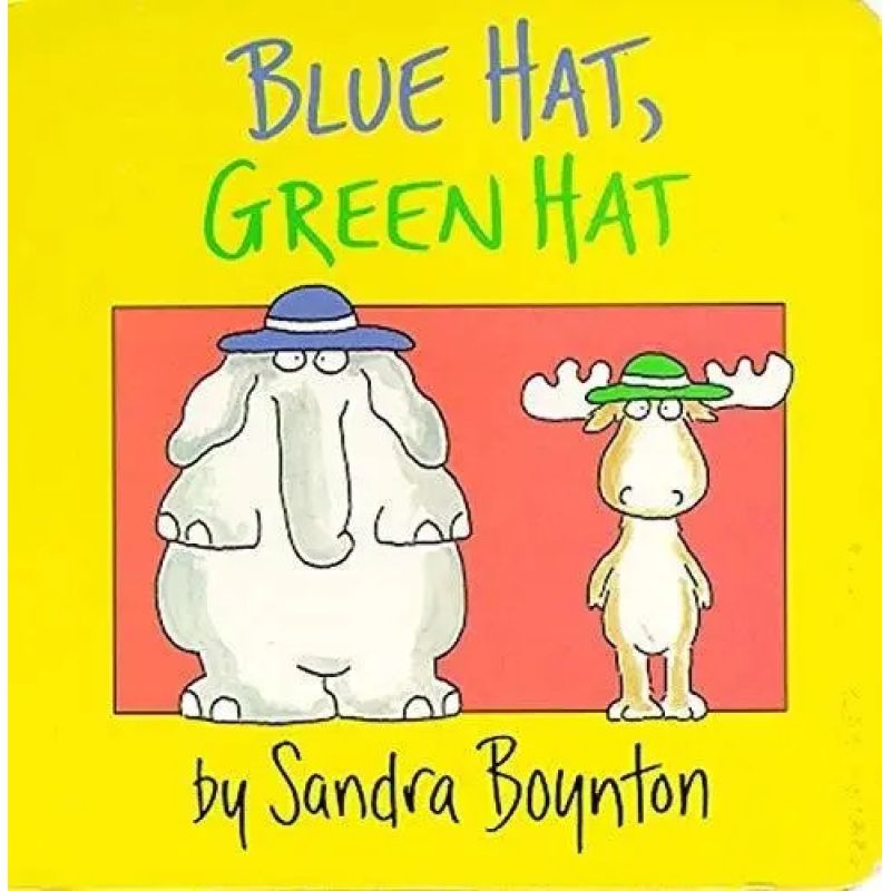 BLUE HAT GREEN HAT (BOARD BOOK) (Nuevo)