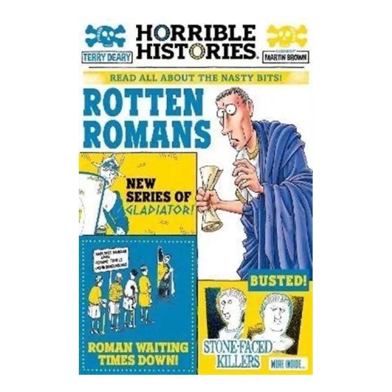 ROTTEN ROMANS - HORRIBLE HISTORIES (Nuevo)