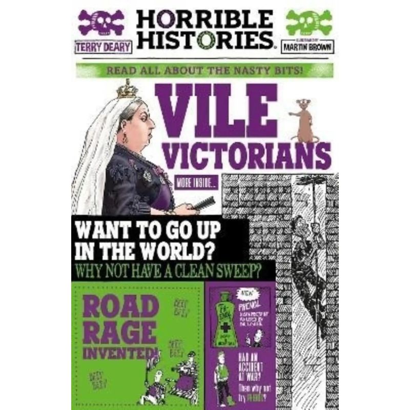 VILE VICTORIANS - HORRIBLE HISTORIES (Nuevo)