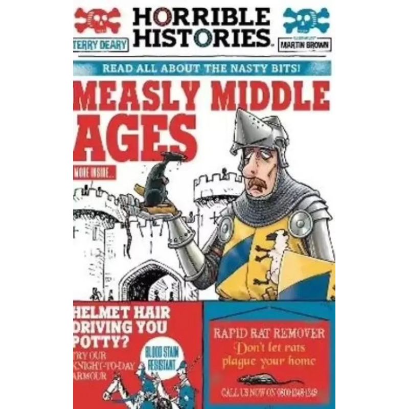 MEASLY MIDDLE AGES - HORRIBLE HISTORIES (NEWSPAPER EDITION) (Nuevo)