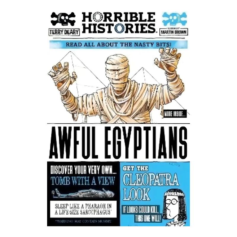 AWFUL EGYPTIANS - HORRIBLE HISTORIES (Nuevo)