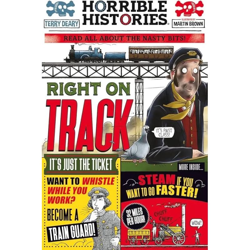 RIGHT ON TRACK - HORRIBLE HISTORIES (NEWSPAPER EDITION) (Nuevo)