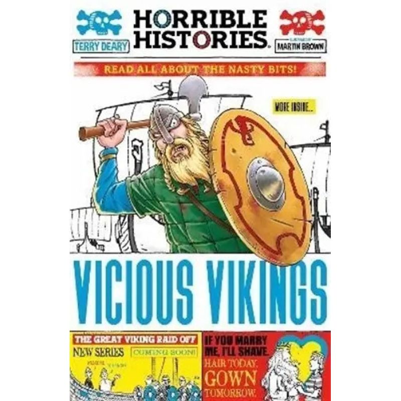 VICIOUS VIKINGS - HORRIBLE HISTORIES (Nuevo)