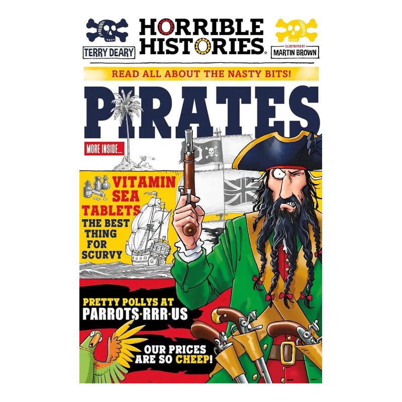 PIRATES - HORRIBLE HISTORIES: NEWSPAPER EDITION (Nuevo)