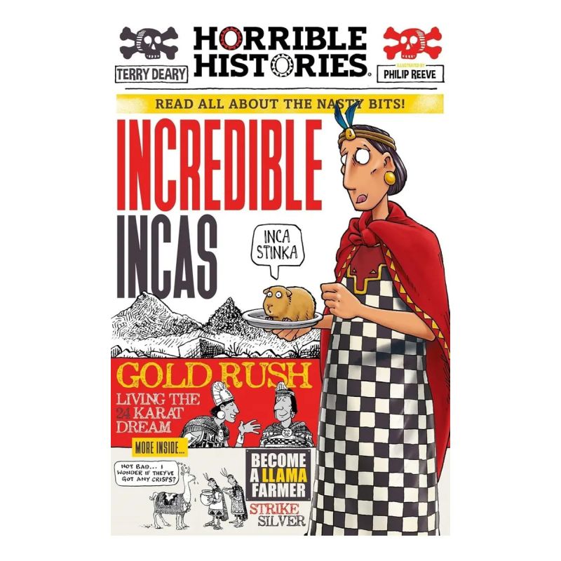 INCREDIBLE INCAS - HORRIBLE HISTORIES - NEWSPAPER EDITION (Nuevo)