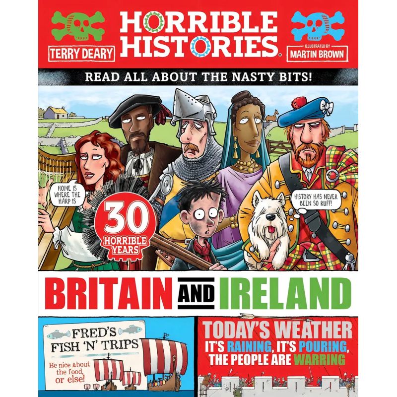 HORRIBLE HISTORY OF BRITAIN AND IRELAND - HORRIBLE HISTORIES (FULL COLOUR EDITION) (Nuevo)