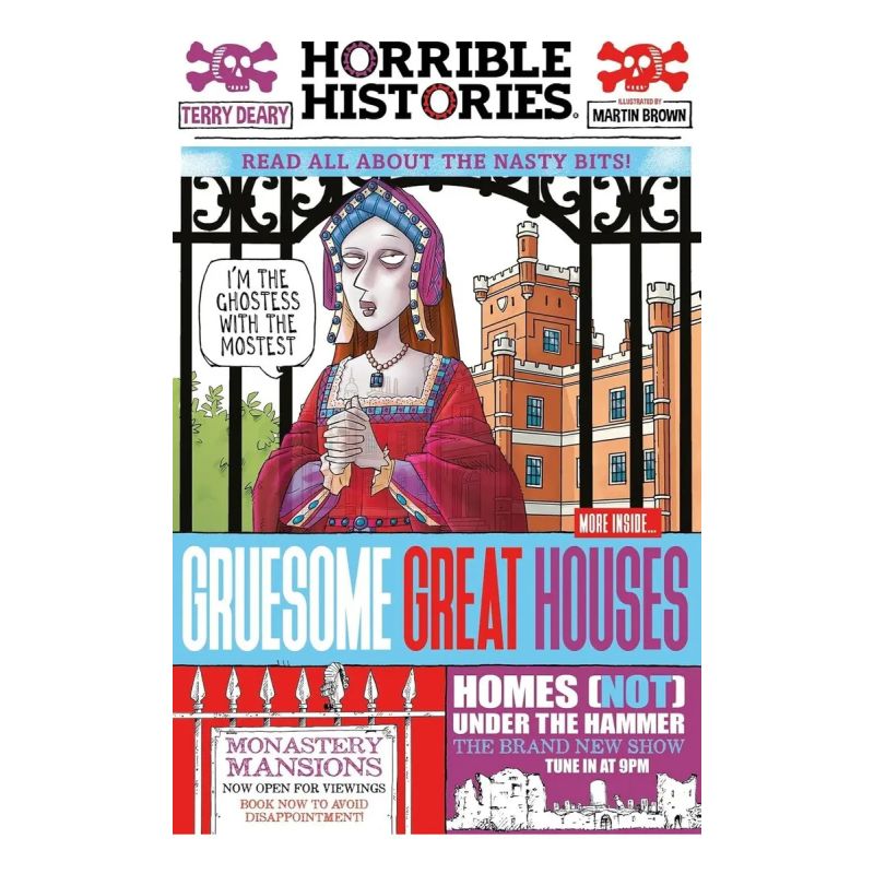 GRUESOME GREAT HOUSES - HORRIBLE HISTORIES (Nuevo)