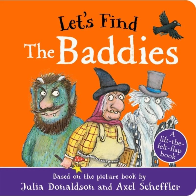 LET'S FIND THE BADDIES - BOARD BOOK (Nuevo)