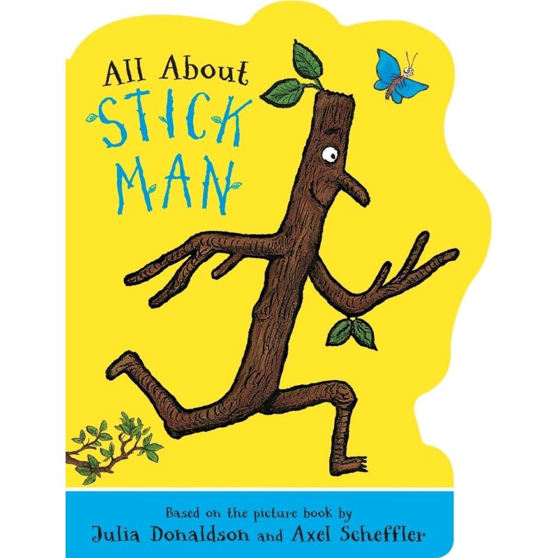 ALL ABOUT STICK MAN - BOARD BOOK (Nuevo)