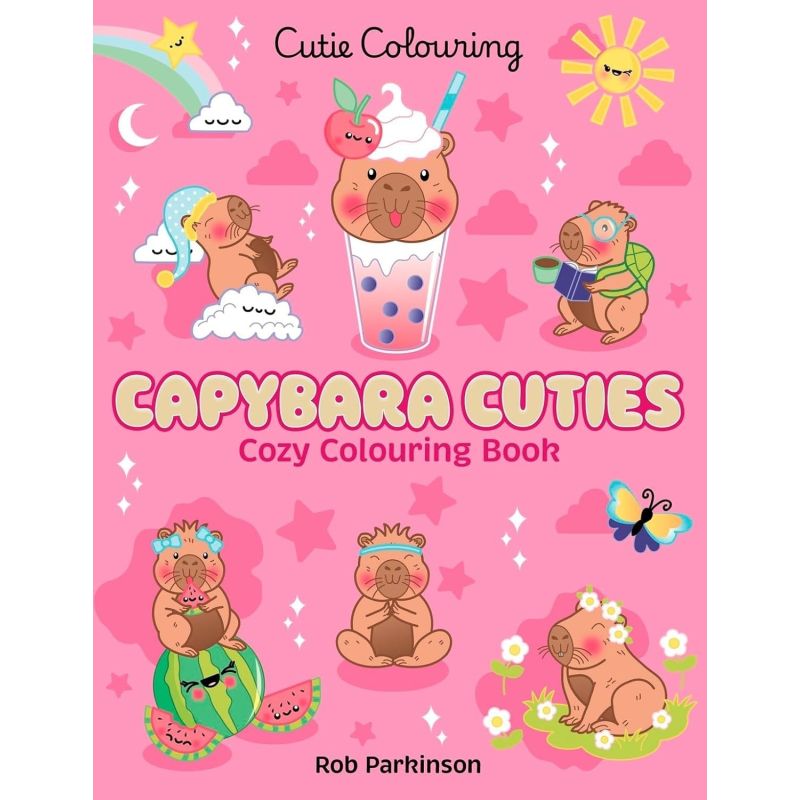 CAPYBARA CUTIES - COZY COLOURING BOOK - PB (Nuevo)