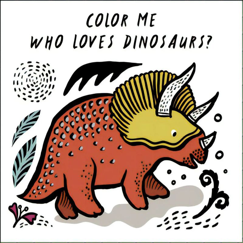 COLOR ME - WHO LOVES DINOSAURS? - WATCH ME CHANGE COLOR IN WATER (Nuevo)
