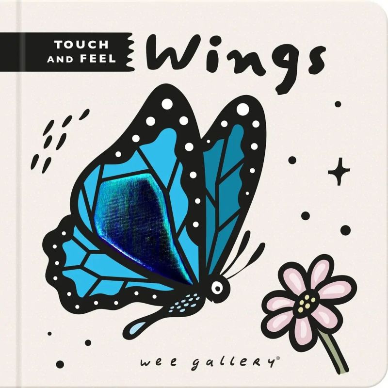 WEE GALLERY TOUCH AND FEEL - WINGS (BOARD BOOK) (Nuevo)