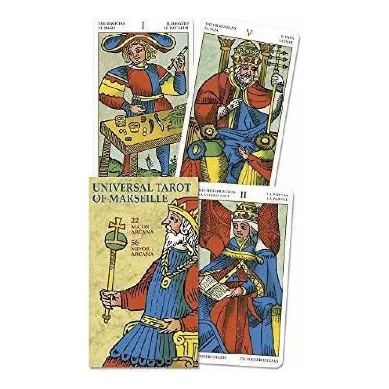 UNIVERSAL TAROT OF MARSEILLE - 78 CARTAS (Nuevo)