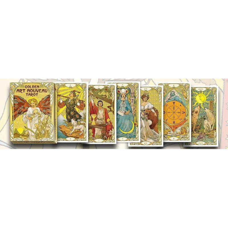 GOLDEN ART NOUVEAU TAROT (Nuevo) - Miniatura 2