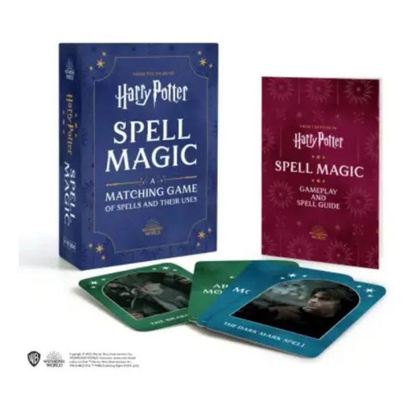 HARRY POTTER SPELL MAGIC - A MATCHING GAME OF SPELLS AND THEIR USES (Nuevo)