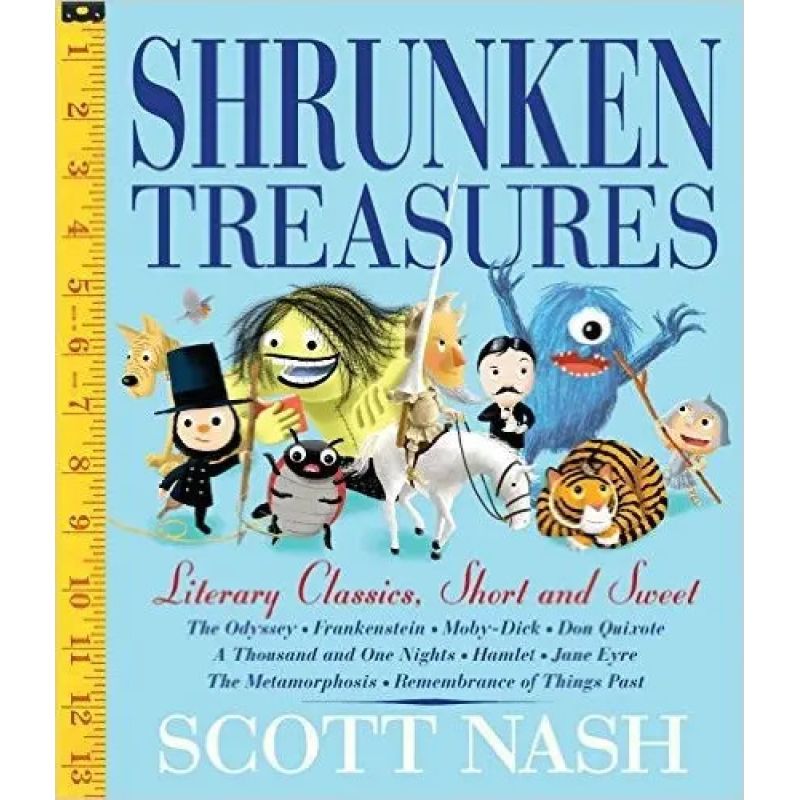 SHRUNKEN TREASURES:LITERARY CLASSICS, SHORT, SWEET, AND SILLY (HB) (Nuevo)