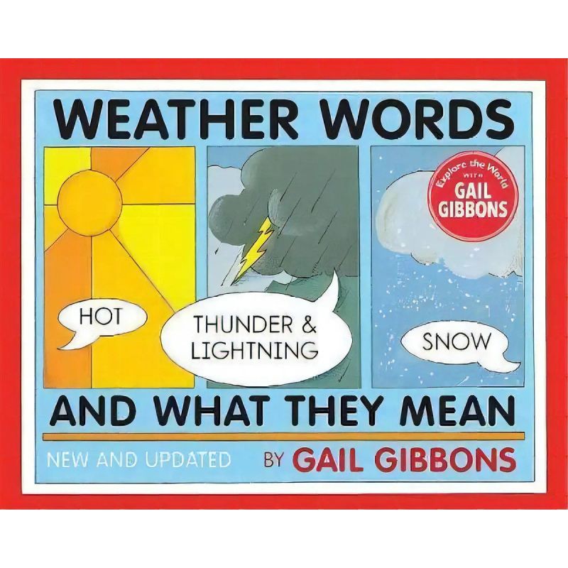 WEATHER WORDS AND WHAT THEY MEAN N/ED. (PB) (Nuevo)