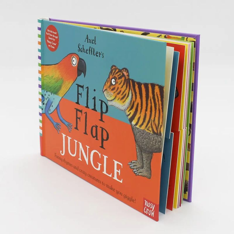 FLIP FLAP JUNGLE - BOARD BOOK (Nuevo) - Miniatura 2