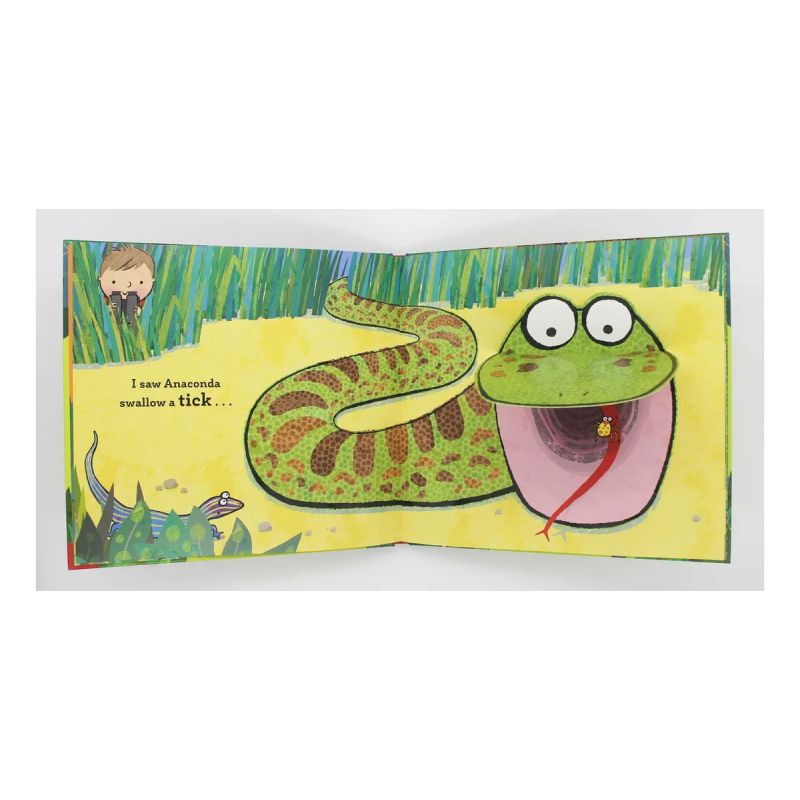 I SAW ANACONDA - LIFT-THE-FLAP HB (Nuevo) - Miniatura 3