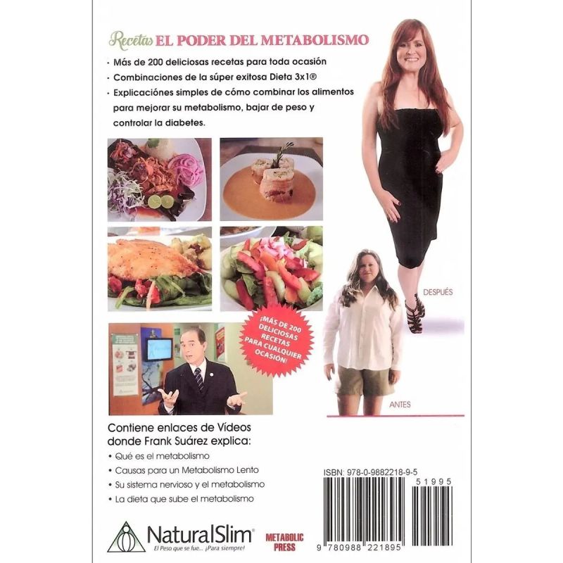 RECETAS - EL PODER DEL METABOLISMO (Nuevo) - Miniatura 2