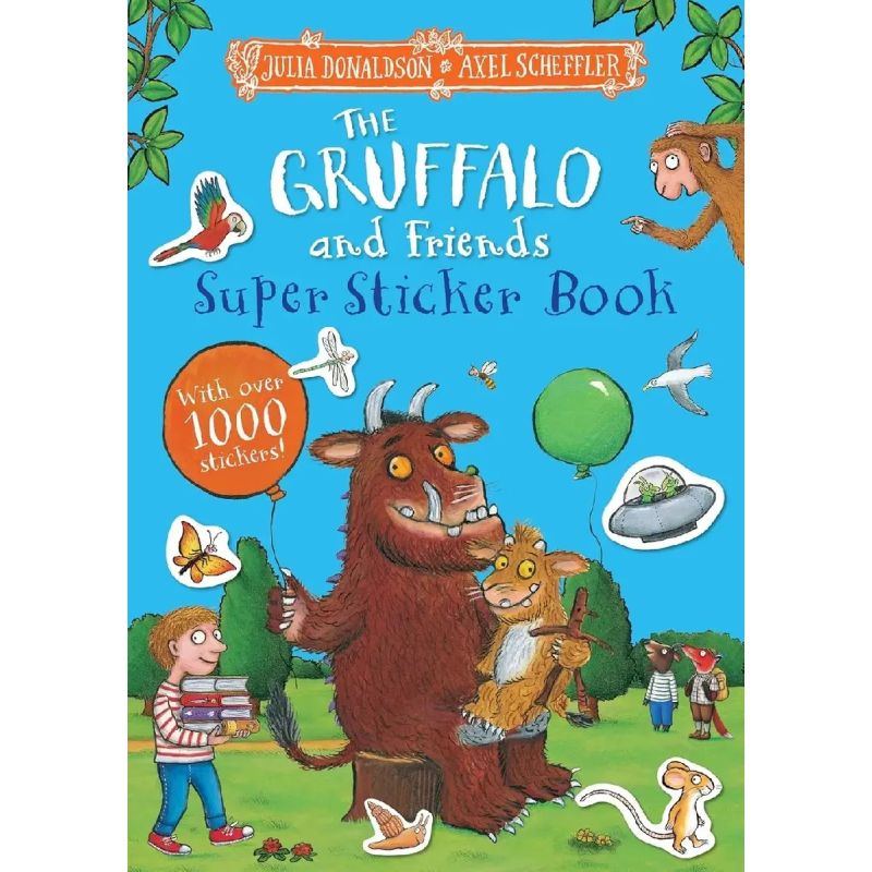 GRUFFALO AND FRIENDS SUPER STICKER BOOK, THE (Nuevo)