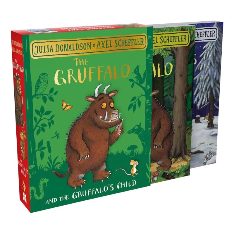 GRUFFALO AND THE GRUFFALO'S CHILD, THE - BOARD BOOK GIFT SLIPCASE (Nuevo)