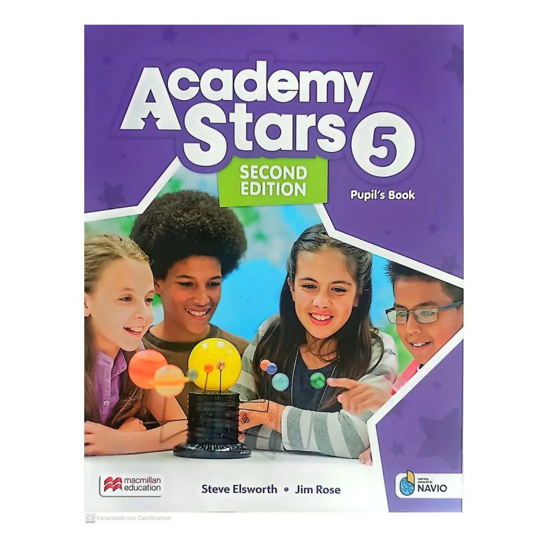 ACADEMY STARS 5 2/ED.- SB PK + DIGITAL + NAVIO APP (Nuevo)
