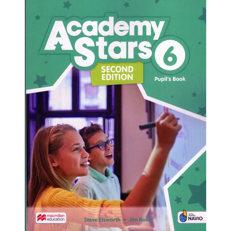 ACADEMY STARS 6 2/ED.- SB PK + DIGITAL + NAVIO APP (Nuevo)