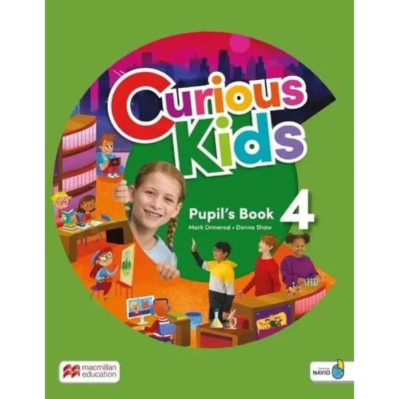CURIOUS KIDS 4 - SB + DIGITAL SB + NAVIO APP (Nuevo)