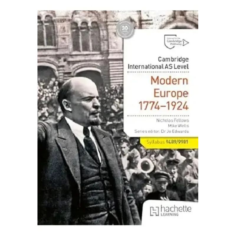 CAMBRIDGE INTERNATIONAL AS LEVEL HISTORY - MODERN EUROPE 1774-1924 (Nuevo)