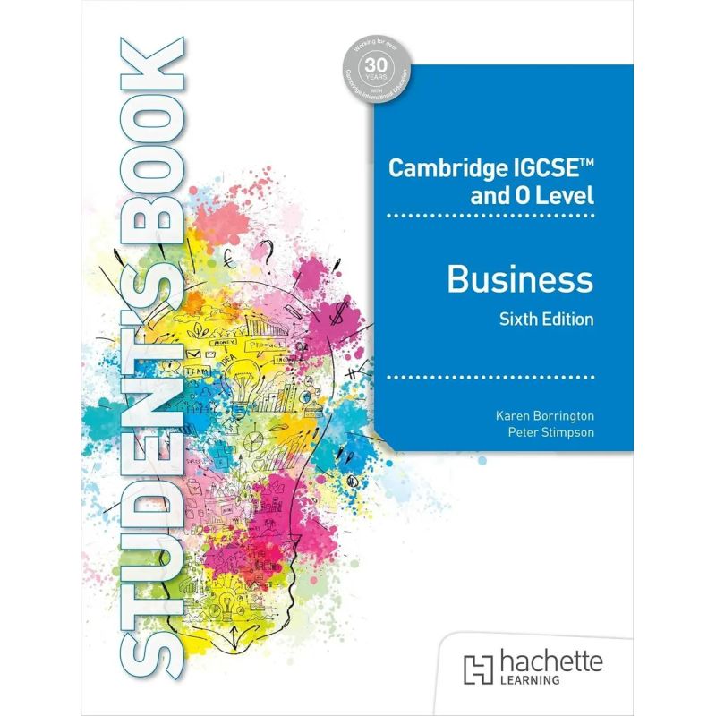 CAMBRIDGE IGCSE AND O LEVEL BUSINESS 6/ED. - SB (Nuevo)