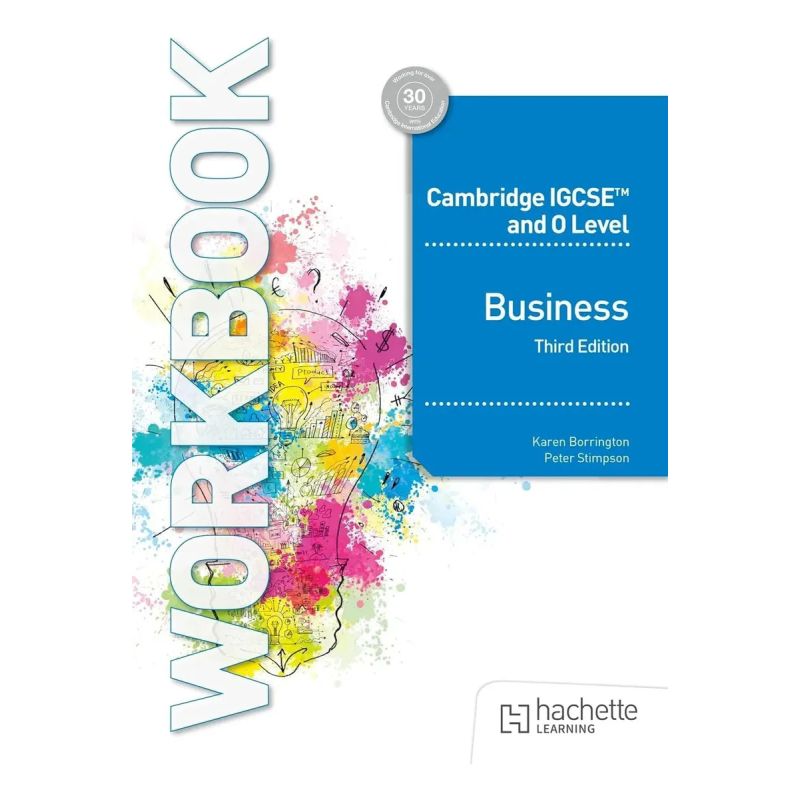 CAMBRIDGE IGCSE AND O LEVEL BUSINESS 6/ED. - WB (Nuevo)