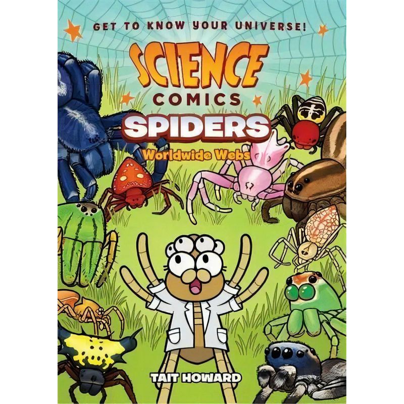 SPIDERS - WORLD WIDE WEBS - SCIENCE COMICS - PB (Nuevo)