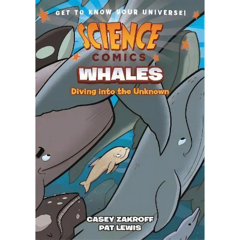 WHALES - DIVING INTO THE UNKNOWN - SCIENCE COMICS - PB (Nuevo)