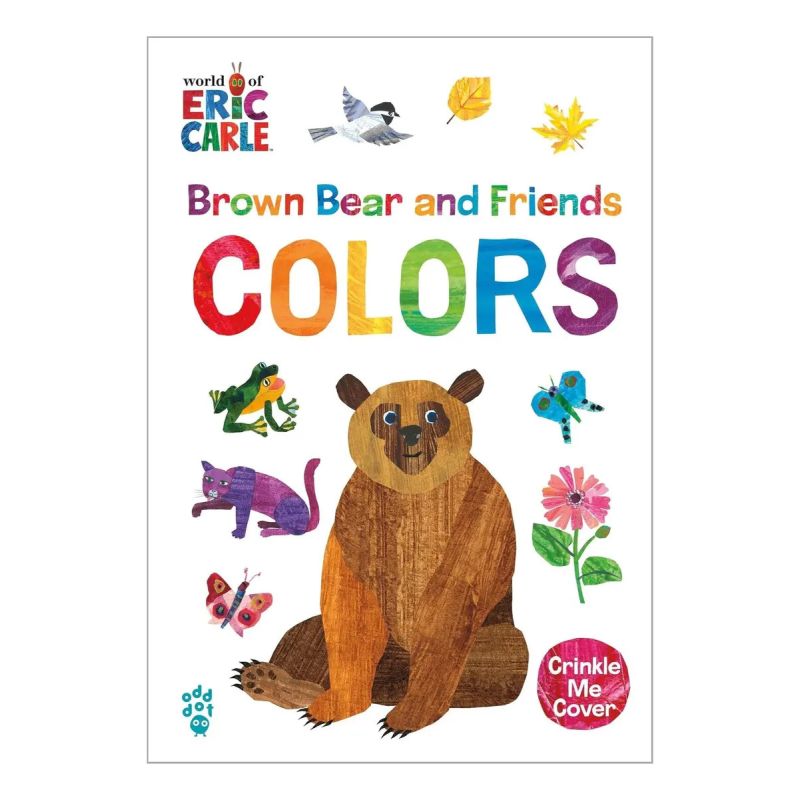 BROWN BEAR AND FRIENDS COLORS - WORLD OF ERIC CARLE - BOARD BOOK (Nuevo)