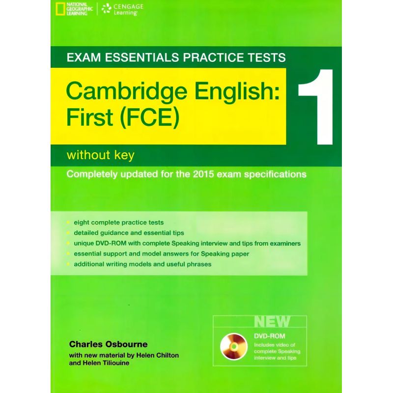 CAMB.ENGLISH FIRST 1 - NO KEY + DVD-ROM* (Nuevo)