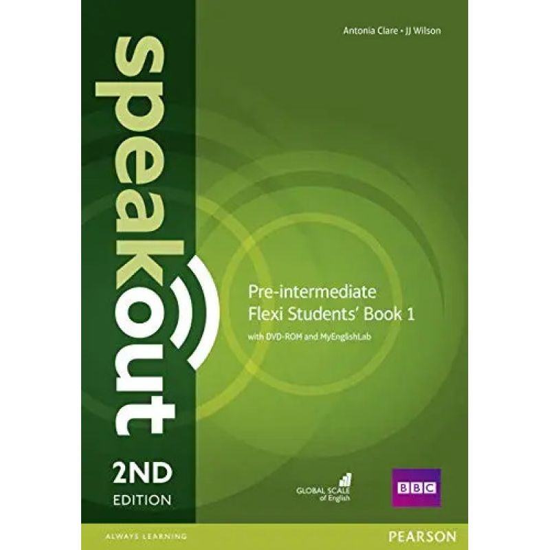 SPEAKOUT PRE-INT.2/ED.- SB FLEXI 1 + DVD + MYENGLISHLAB (Nuevo)