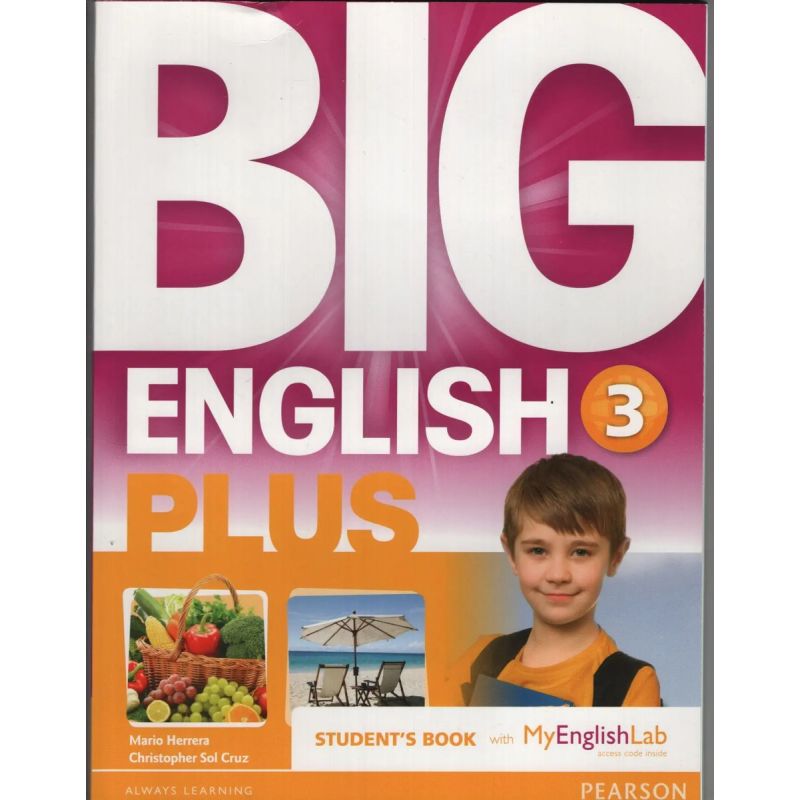 BIG ENGLISH PLUS 3 (AMERICAN) - SB + MYENGLISHLAB ACCESS CODE PACK (Nuevo)