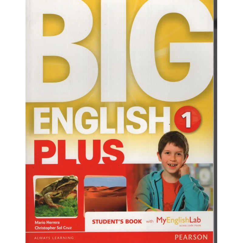 BIG ENGLISH PLUS 1 (AMERICAN) - SB + MYENGLISHLAB ACCESS CODE PACK (Nuevo)