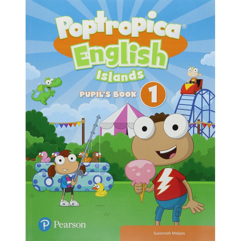 POPTROPICA ENGLISH ISLANDS 1 - SB** + ONLINE GAMES ACCESS CODE (Nuevo)